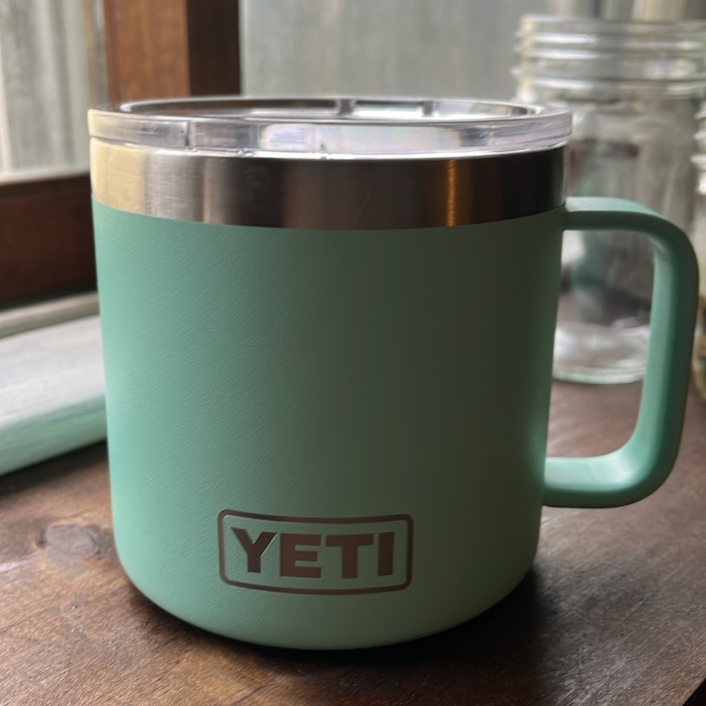Yeti Mint rambler 14oz